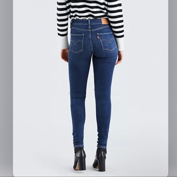 721 HIGH RISE RIPPED SKINNY WOMEN'S JEANS - Picture 2 of 2